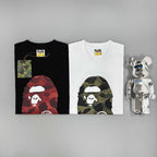 BAPE Ape Head Graffiti Big Ape Head Tee Black