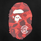 BAPE Ape Head Graffiti Big Ape Head Tee Black