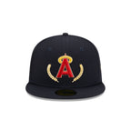 Los Angeles Angels Gold Leaf 59FIFTY Fitted Hat