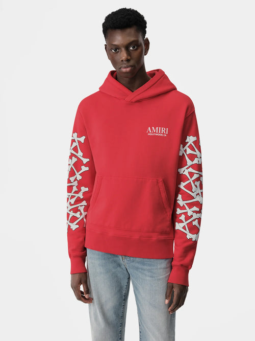 AMIRI Bones Stacked lyocell hoodie