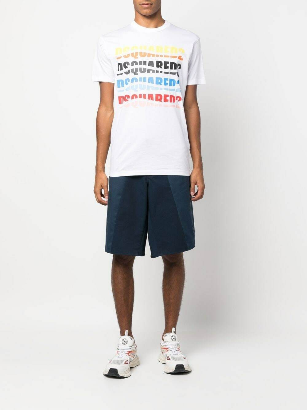 Dsquared2 Wave Multicoloured T-shirt