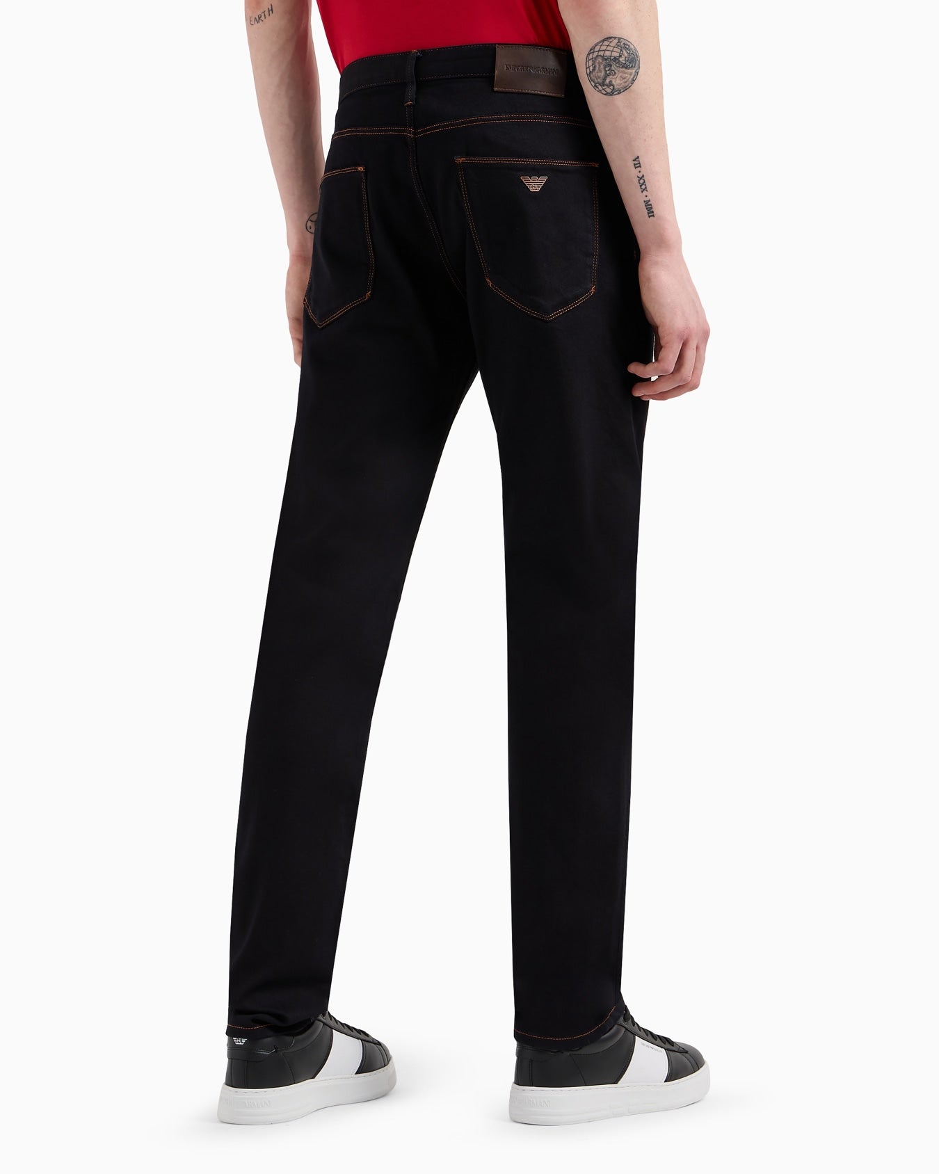 Emporio Armani J06 Slim-fit, washed, 10.5 oz comfort-denim jeans