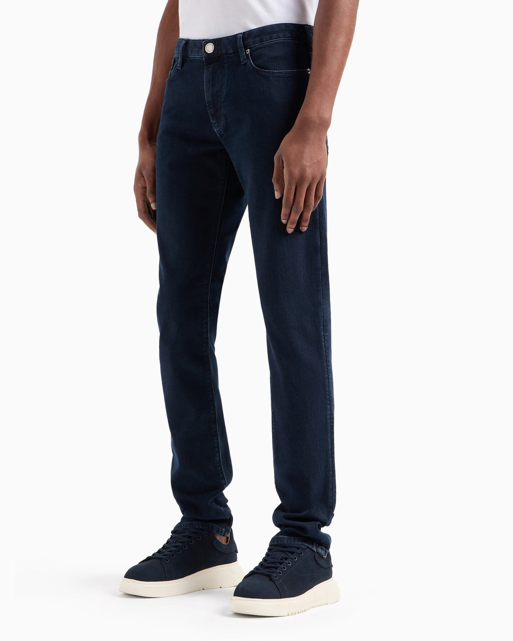 Emporio Armani J06 Slim-fit, washed, 10.5 oz comfort-denim jeans