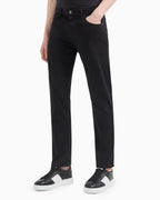 Emporio Armani J45 Regular-fit, stretch-gabardine jeans