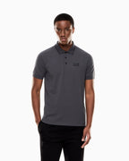 Emporio Armani EA7 Core Identity stretch-cotton piqué polo shirt