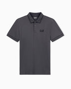 Emporio Armani EA7 Core Identity stretch-cotton piqué polo shirt
