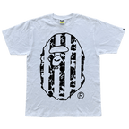 Bape Tee 'White Black'