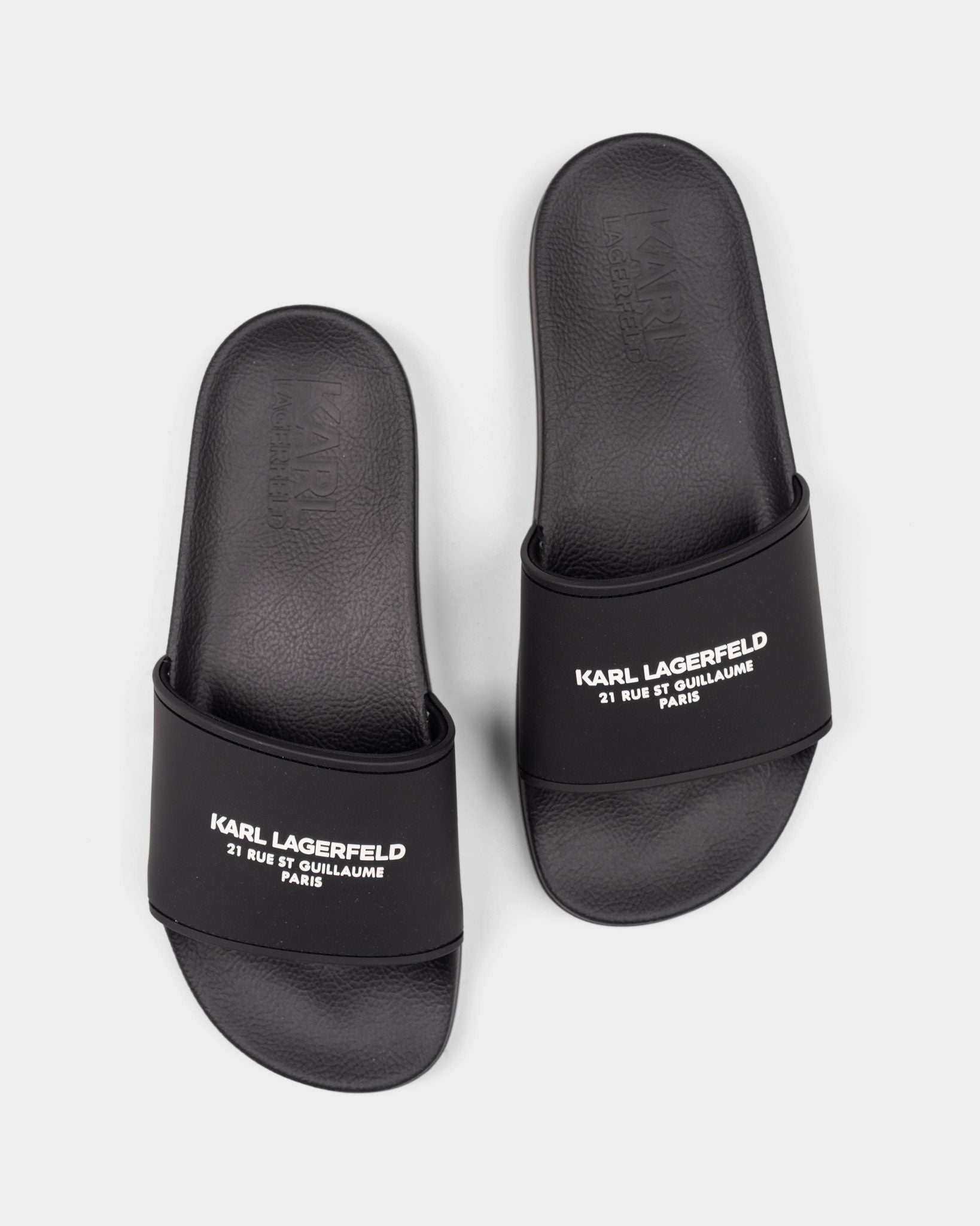 KARL LAGERFELD MEN’S KONDO RSG LOGO SLIDE