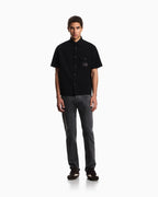 Emporio Armani J75 slim-fit, stone-washed stretch-denim jeans