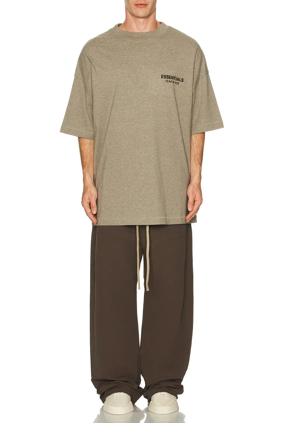 Fear of God Essentials T-Shirt - "Heather Gray"