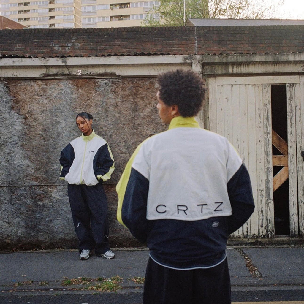 Corteiz Wingz Shuku Jacket  'Navy/Lime'
