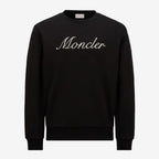 MONCLER Embroidered Cursive Logo Sweatshirt