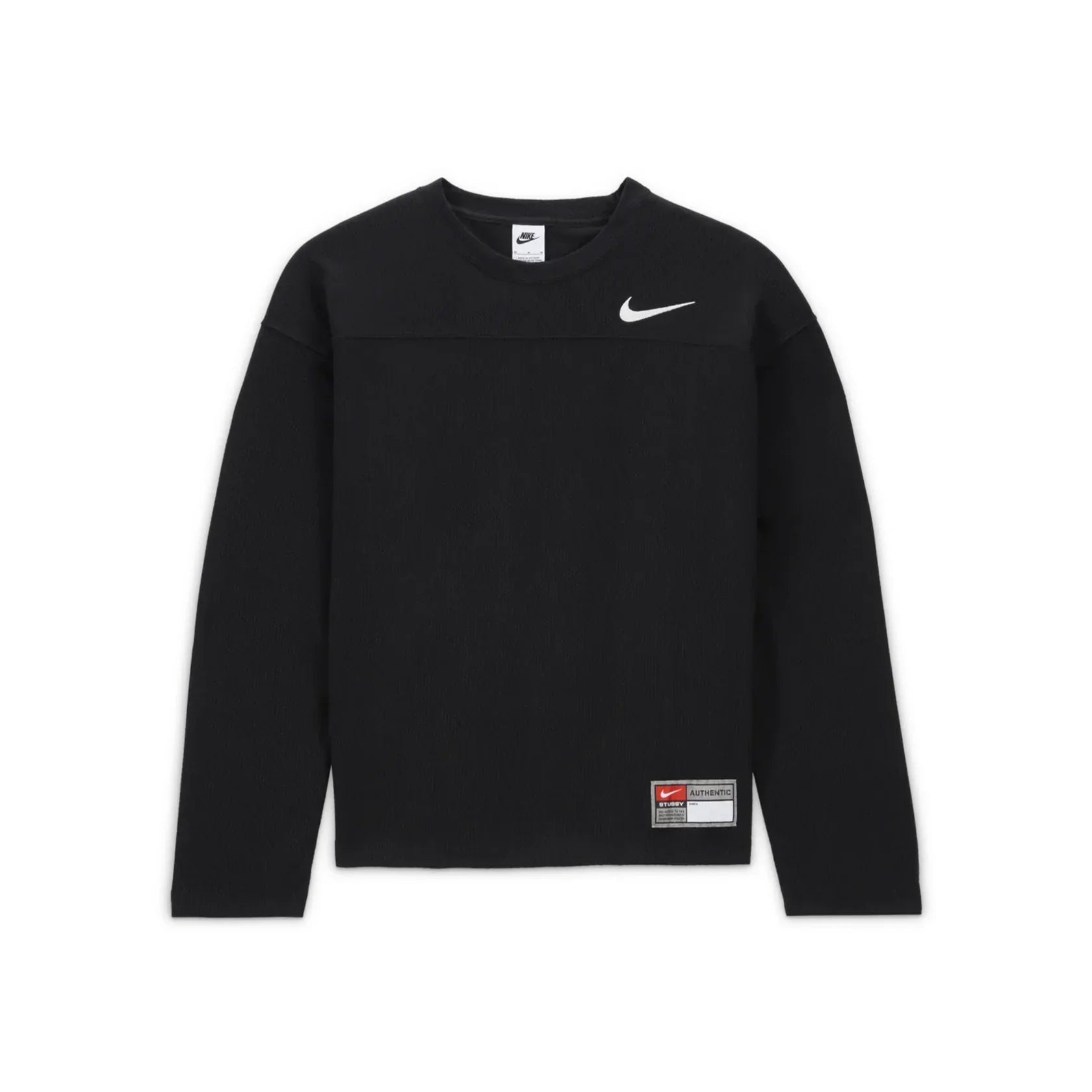 Nike x Stussy Long Sleeve Mesh Sweater Black