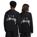 Nike x Stussy Long Sleeve Mesh Sweater Black