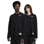 Nike x Stussy Long Sleeve Mesh Sweater Black