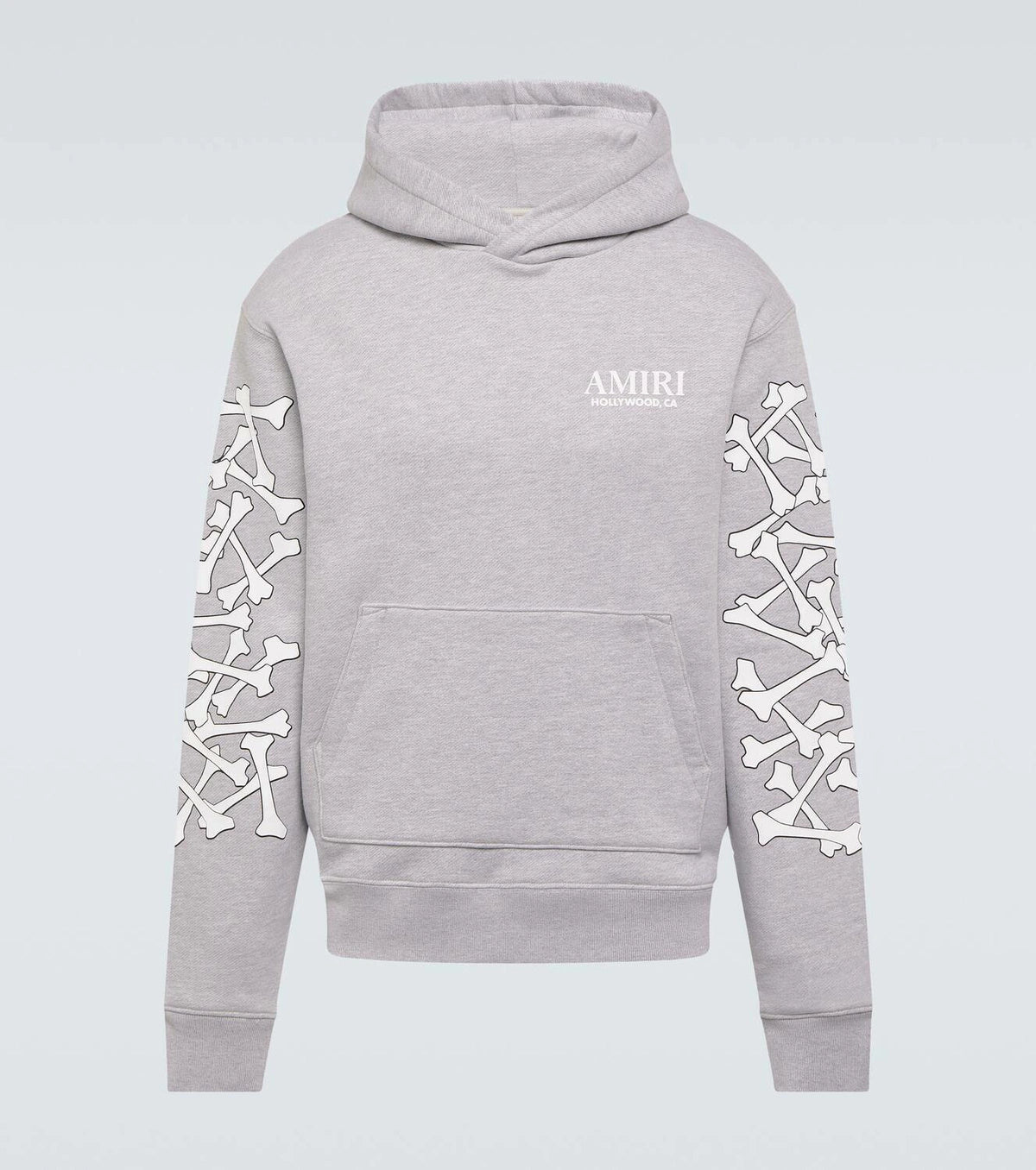 AMIRI Bones Stacked lyocell hoodie
