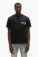 Purple Painted Wordmark T-Shirt