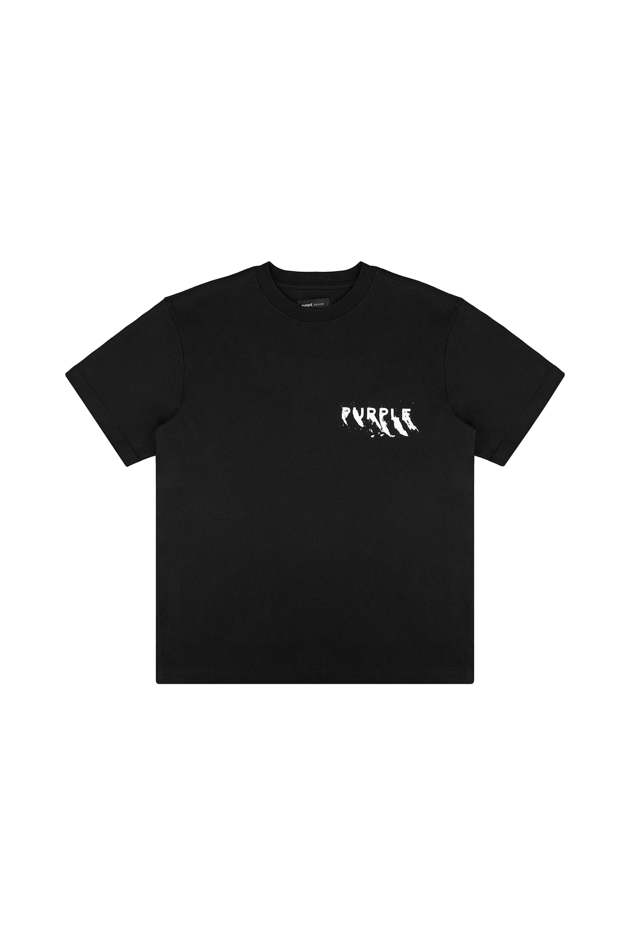 Purple Painted Wordmark T-Shirt