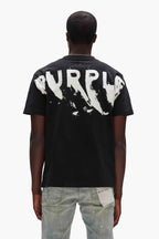 Purple Painted Wordmark T-Shirt