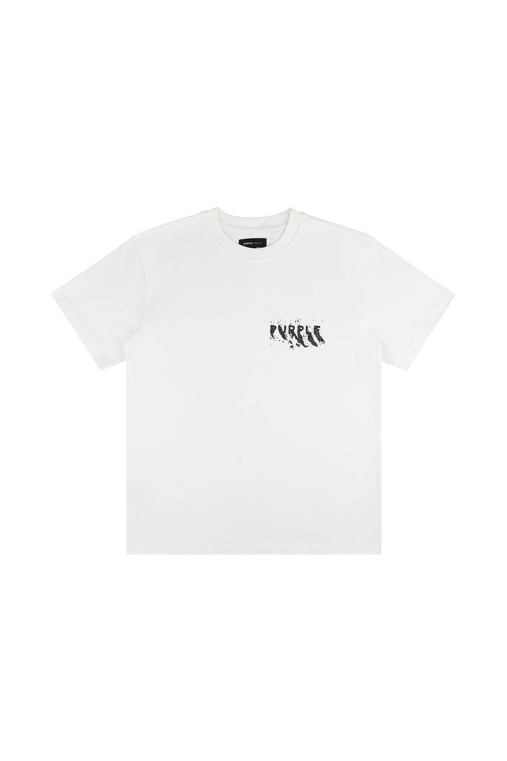 Purple Painted Wordmark T-Shirt
