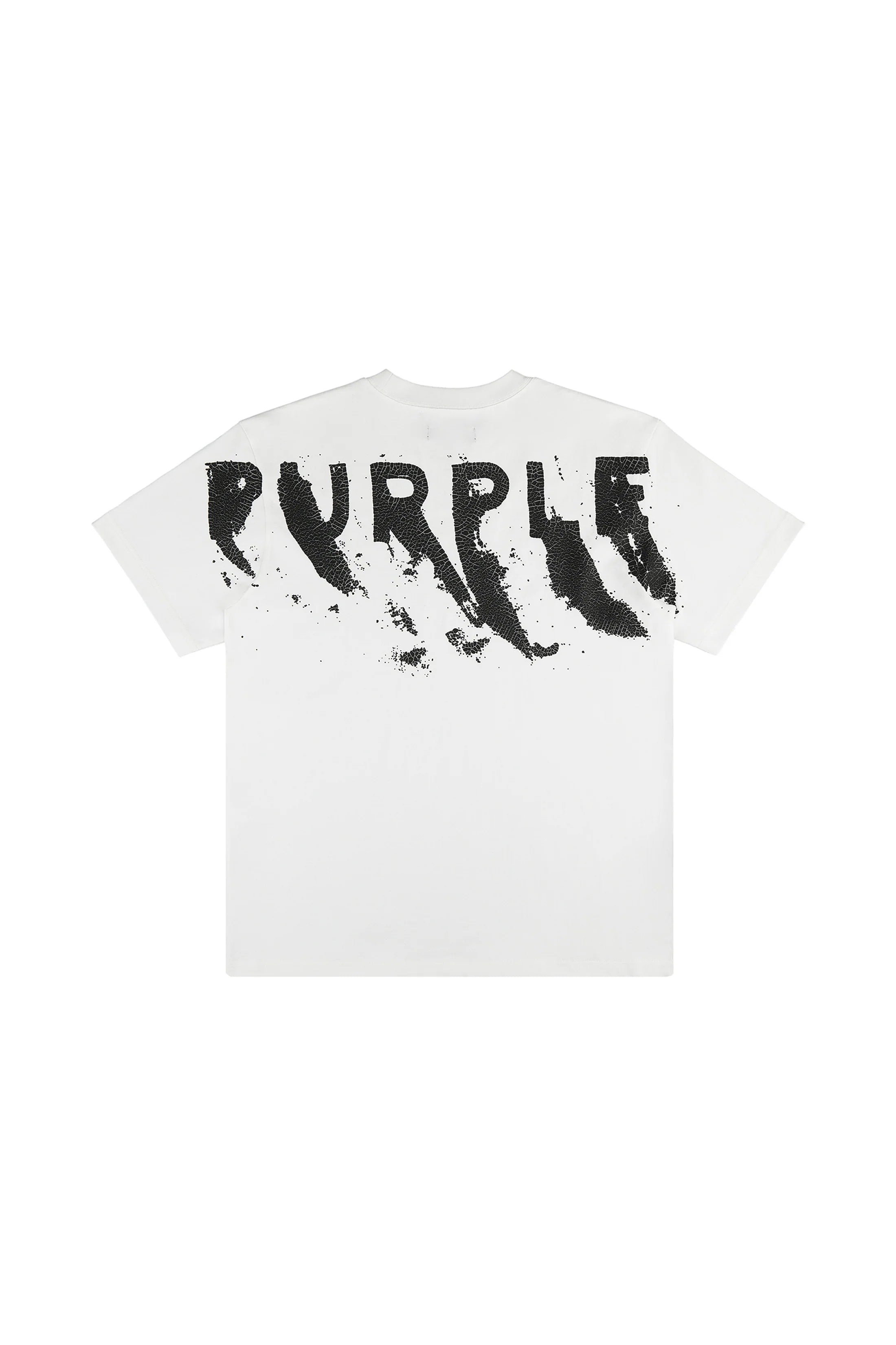Purple Painted Wordmark T-Shirt