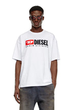 DIESEL T-Shirt With Diesel Patch Logo