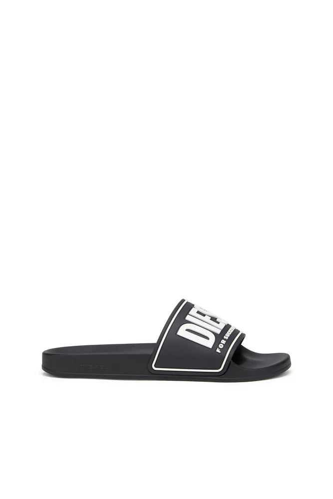 DIESEL Sa-Mayemi-Pool Slides With 3D Logo