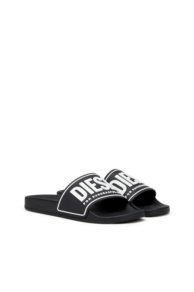 DIESEL Sa-Mayemi-Pool Slides With 3D Logo