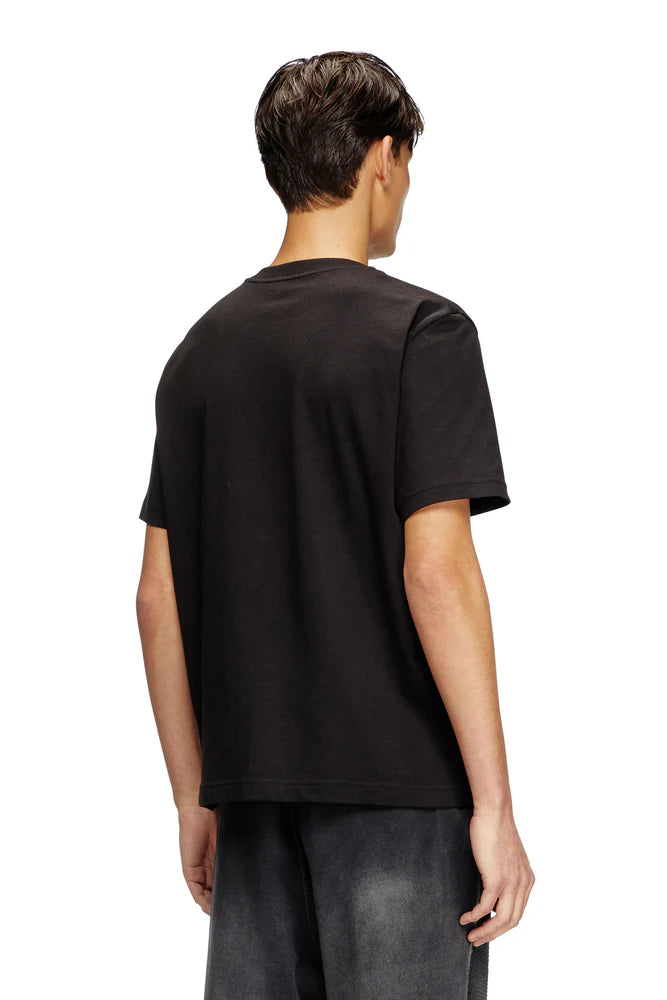 DIESEL T-Shirt With Embossed Oval D