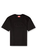 DIESEL T-Shirt With Embossed Oval D