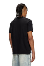 Diesel T-Shirt With Metallic Oval D