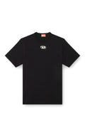 Diesel T-Shirt With Metallic Oval D