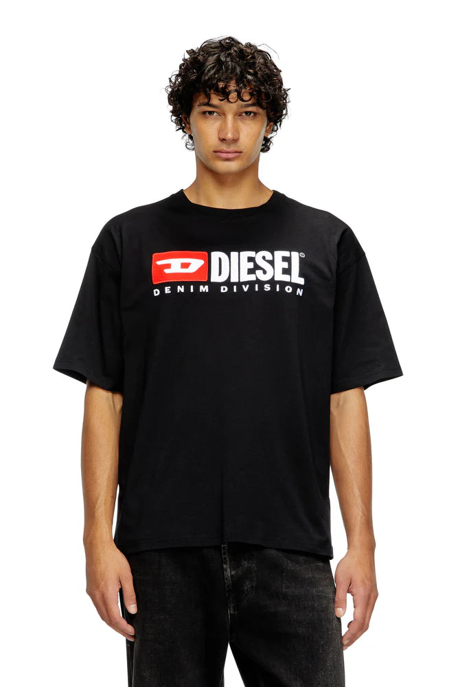 DIESEL T-Shirt With Diesel Patch Logo