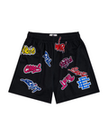 Eric Emanuel x Matty Boy EE Shorts - "Black/Blue"