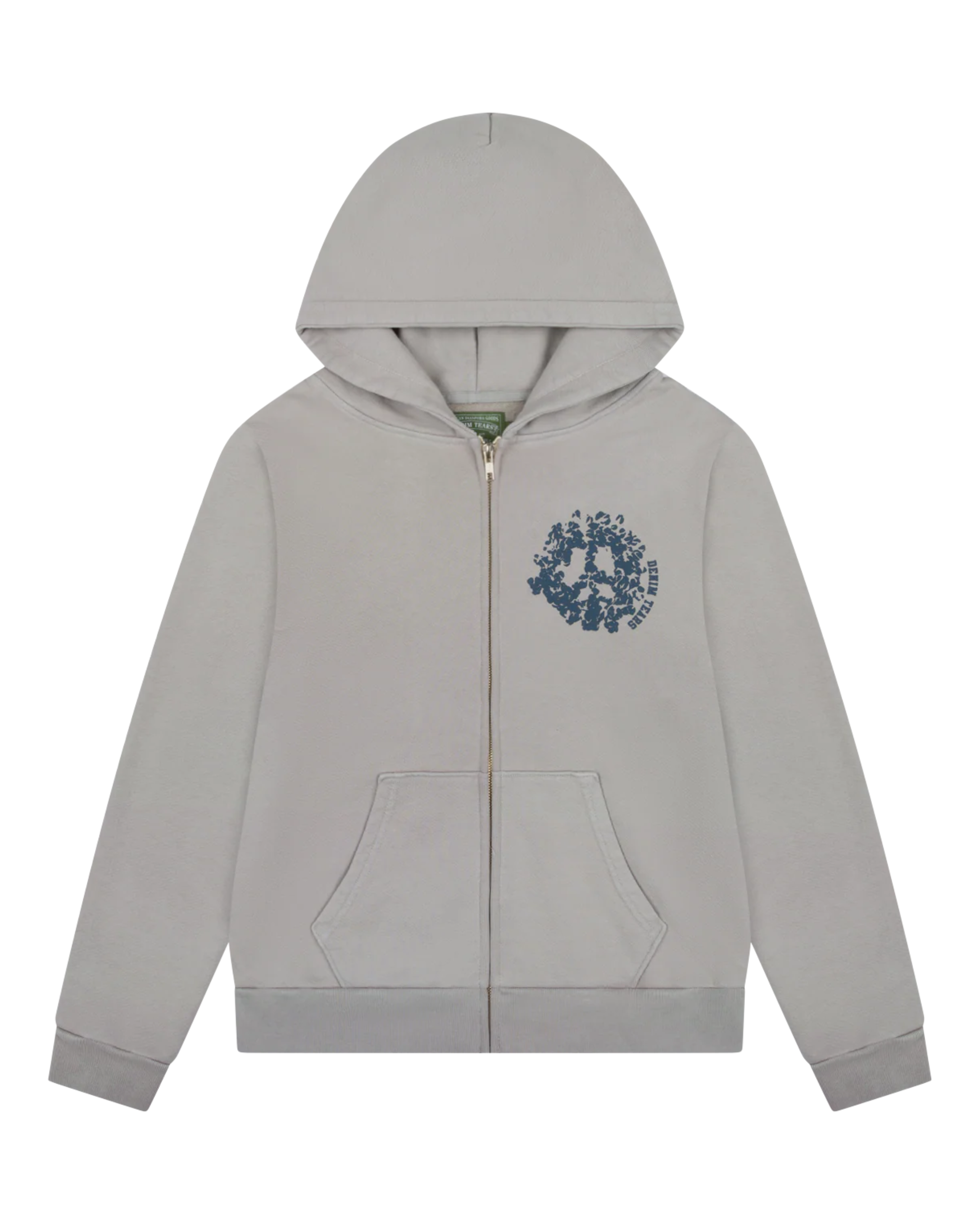 Denim Tears Denim University Zip Hoodie - "Grey"