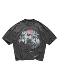 Represent X Oasis Definitely Maybe T-Shirt - "Washed Black"