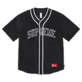 Supreme Polartec Baseball Jersey 'Black'