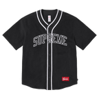 Supreme Polartec Baseball Jersey 'Black'