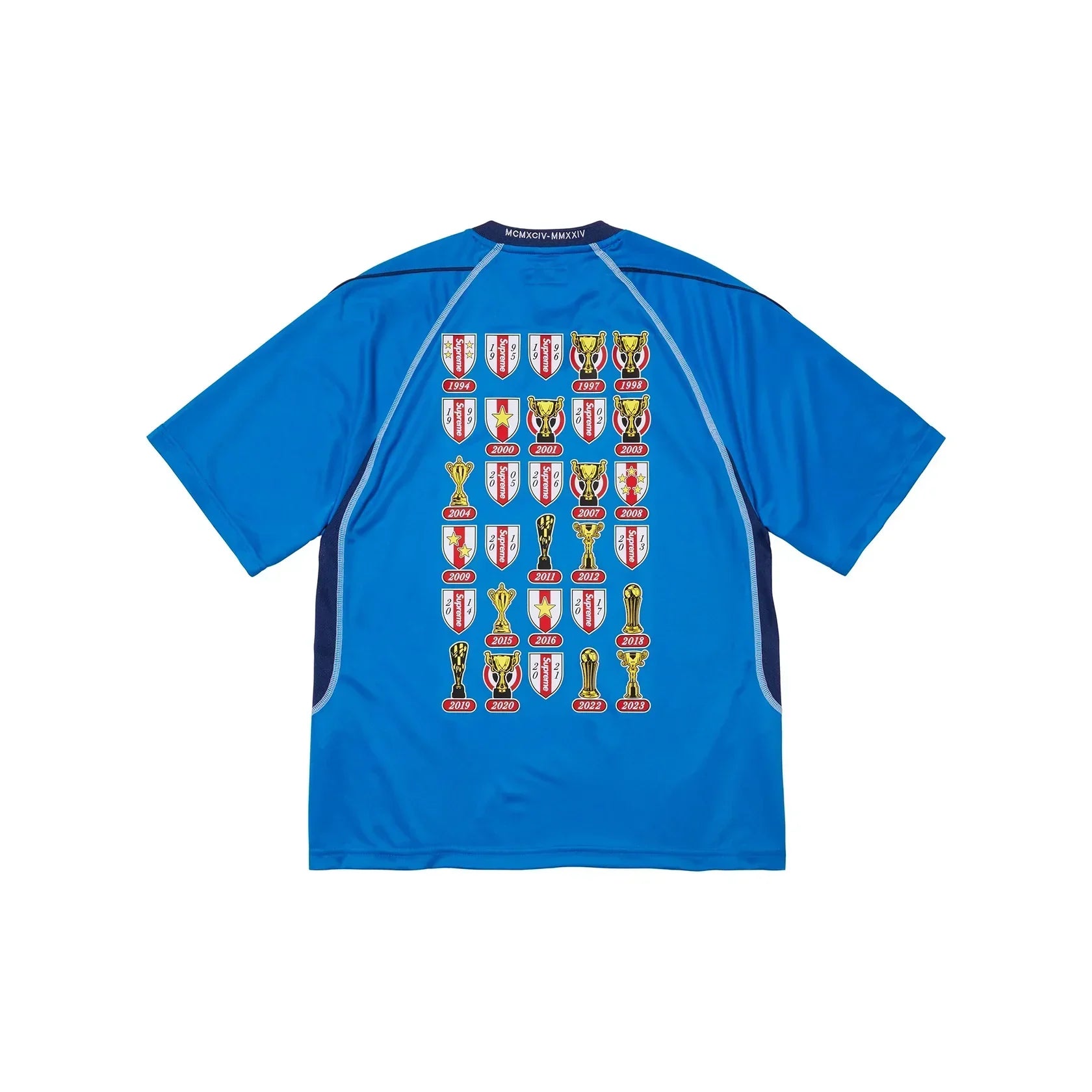 Supreme Jacquard Soccer Jersey Blue