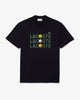 LACOSTE Cotton Ball Print T-Shirt
