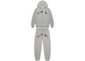 Trapstar Wildcard Chenille Hoodie Tracksuit Grey Monochrome