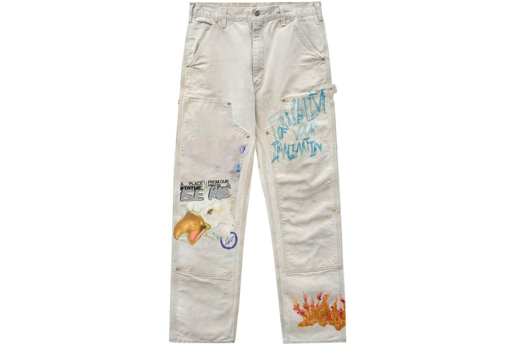 Travis Scott Cactus Jack For Fragment Painters Imagination Pant