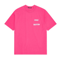 Cole Buxton Stacked Logo T-Shirt Pink