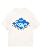 Represent Classic Parts T-Shirt - 'Flat White'
