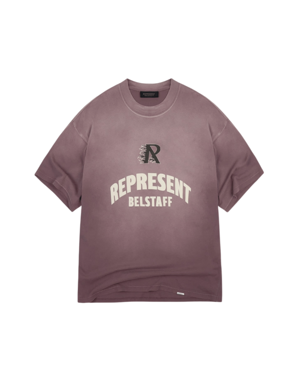 Represent X Belstaff Flame Phoenix T-Shirt - Plum