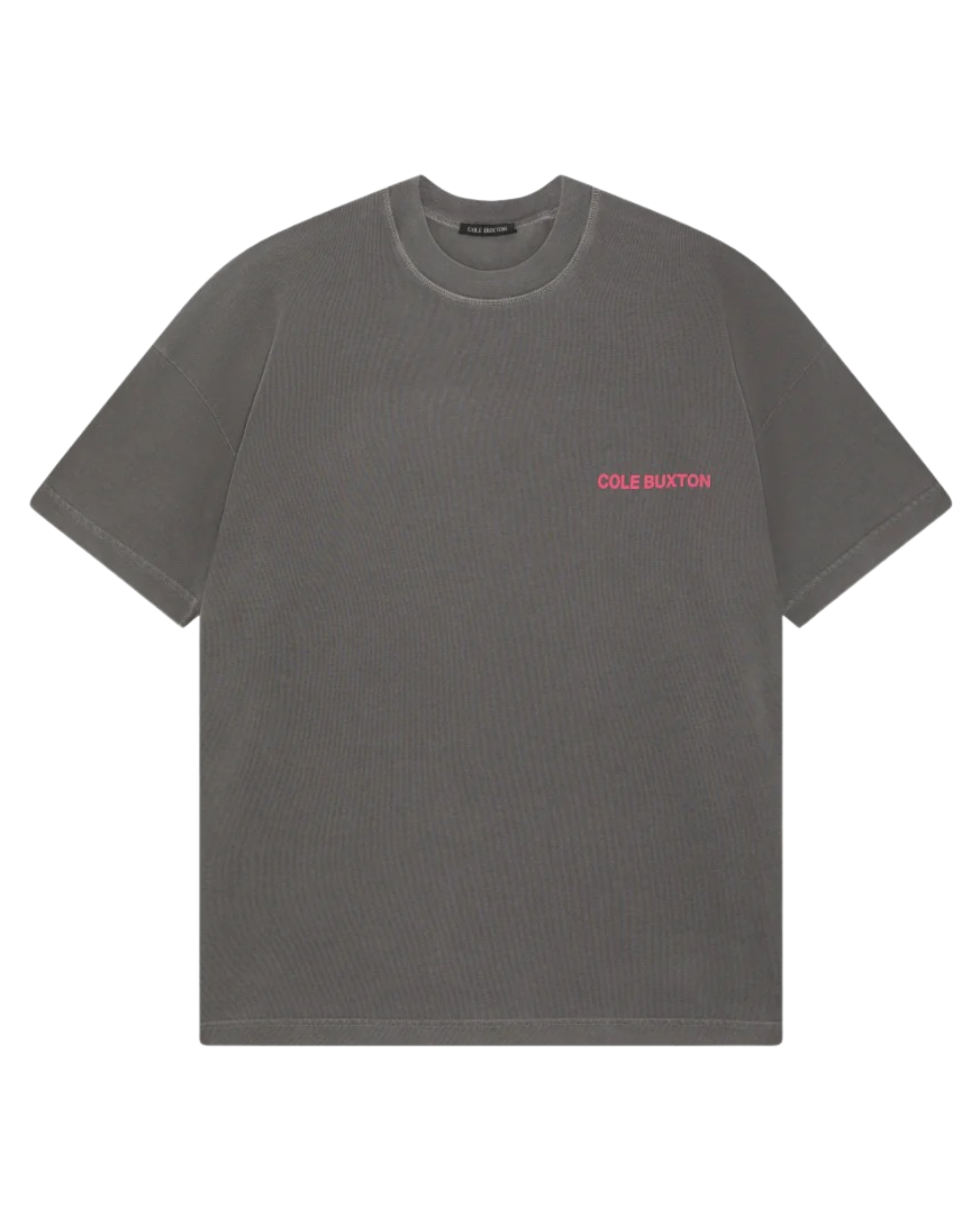 Cole Buxton CB Sportswear T-shirt - 'OG Washed Black/Pink'