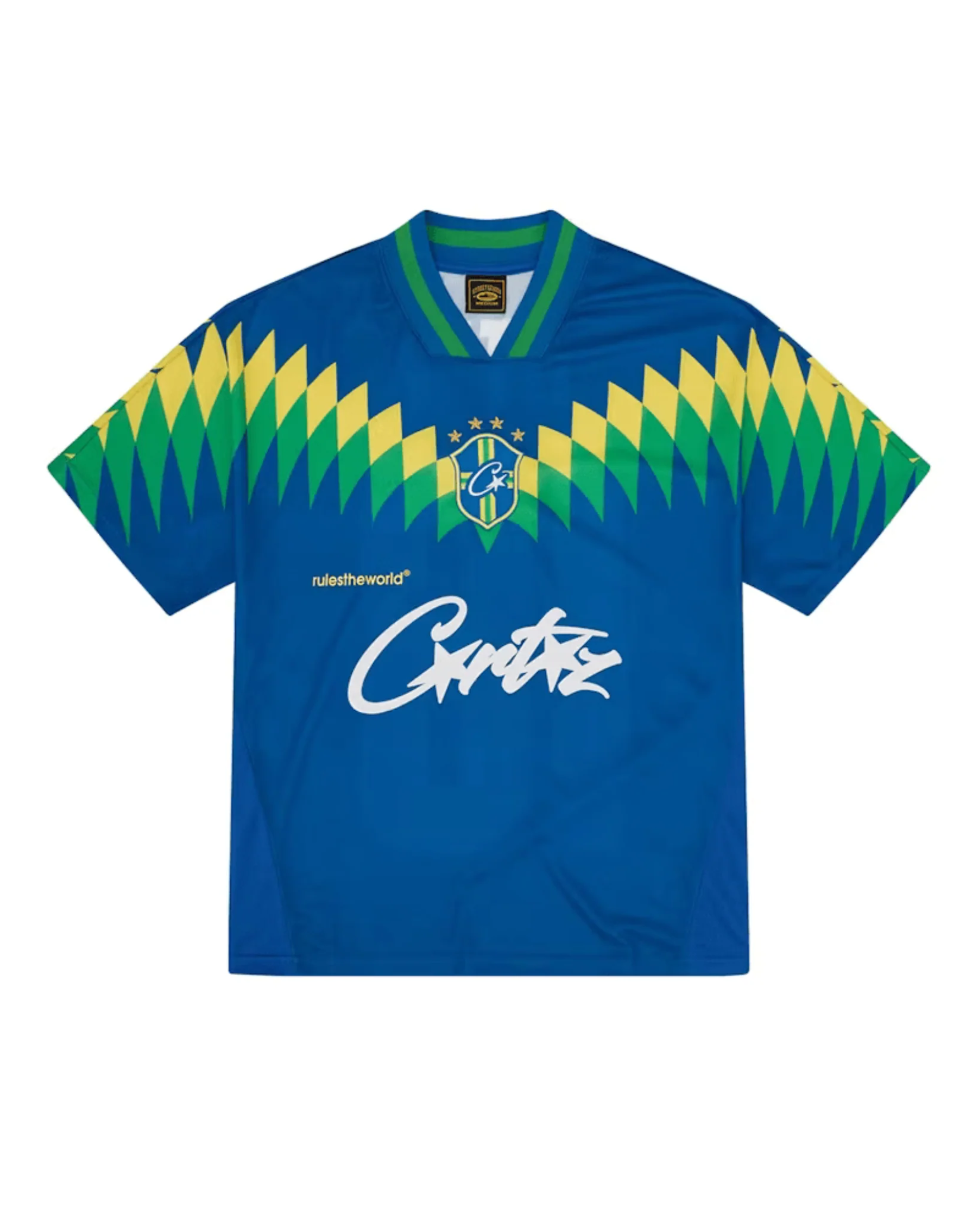 Corteiz Club America Brasil Jersey - 'Blue'