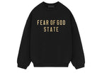 Fear of God Essentials Fleece Crewneck - "Black"