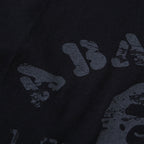 Bape Logo Print Tee Black