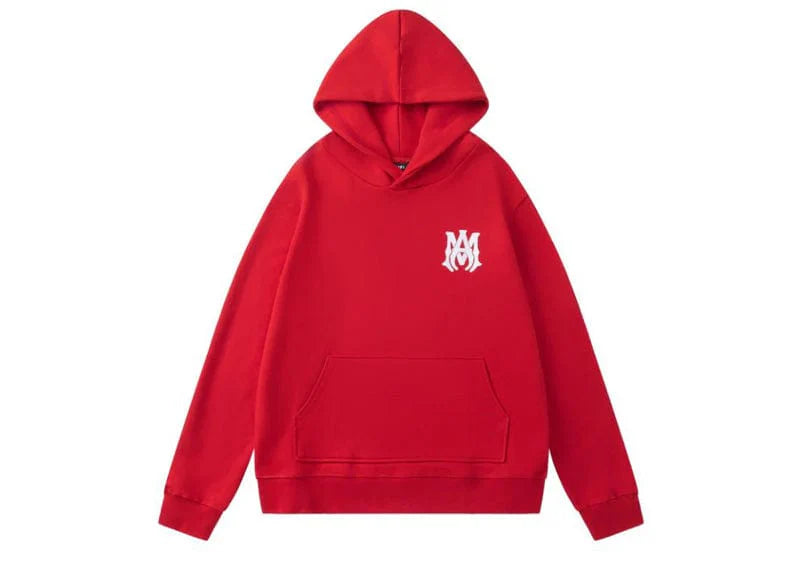 AMIRI logo-print cotton hoodie